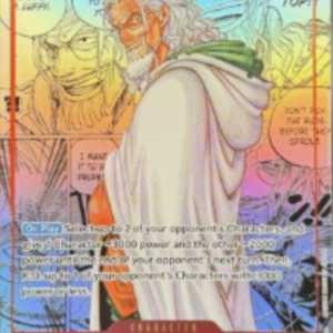 2024 Bandai One Piece Silvers Rayleigh Manga OP08-118 Two Legends SR Alt Art