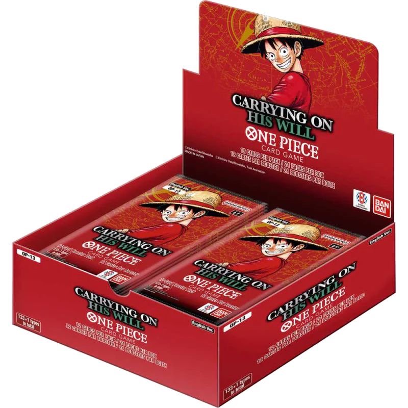 One Piece OP13 Carrying On His Will Booster Box (English)