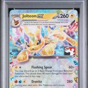 2025 Pokémon Play! Pokémon Prize Pack: Series 7 #030 Jolteon EX - Holo (PSA 9 MINT)